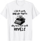 Writer Typewriter I Like To Party Book Lover Reading Novel T-Shirt - T-Shirt | White