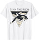 Sink The Rich - Killer Whales T-Shirt - T-Shirt | White