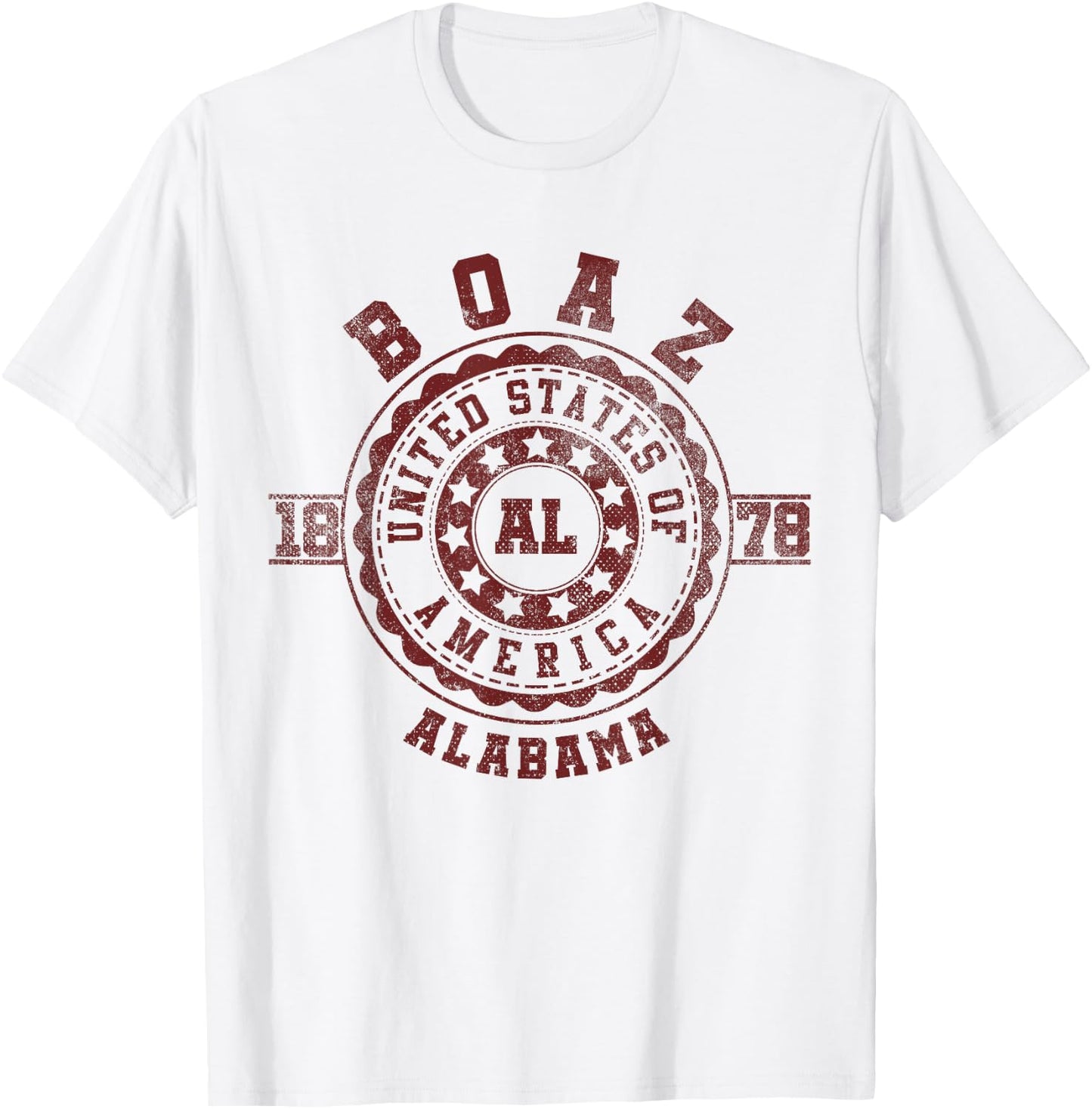 Boaz AL | Alabama T-Shirt - T-Shirt | White