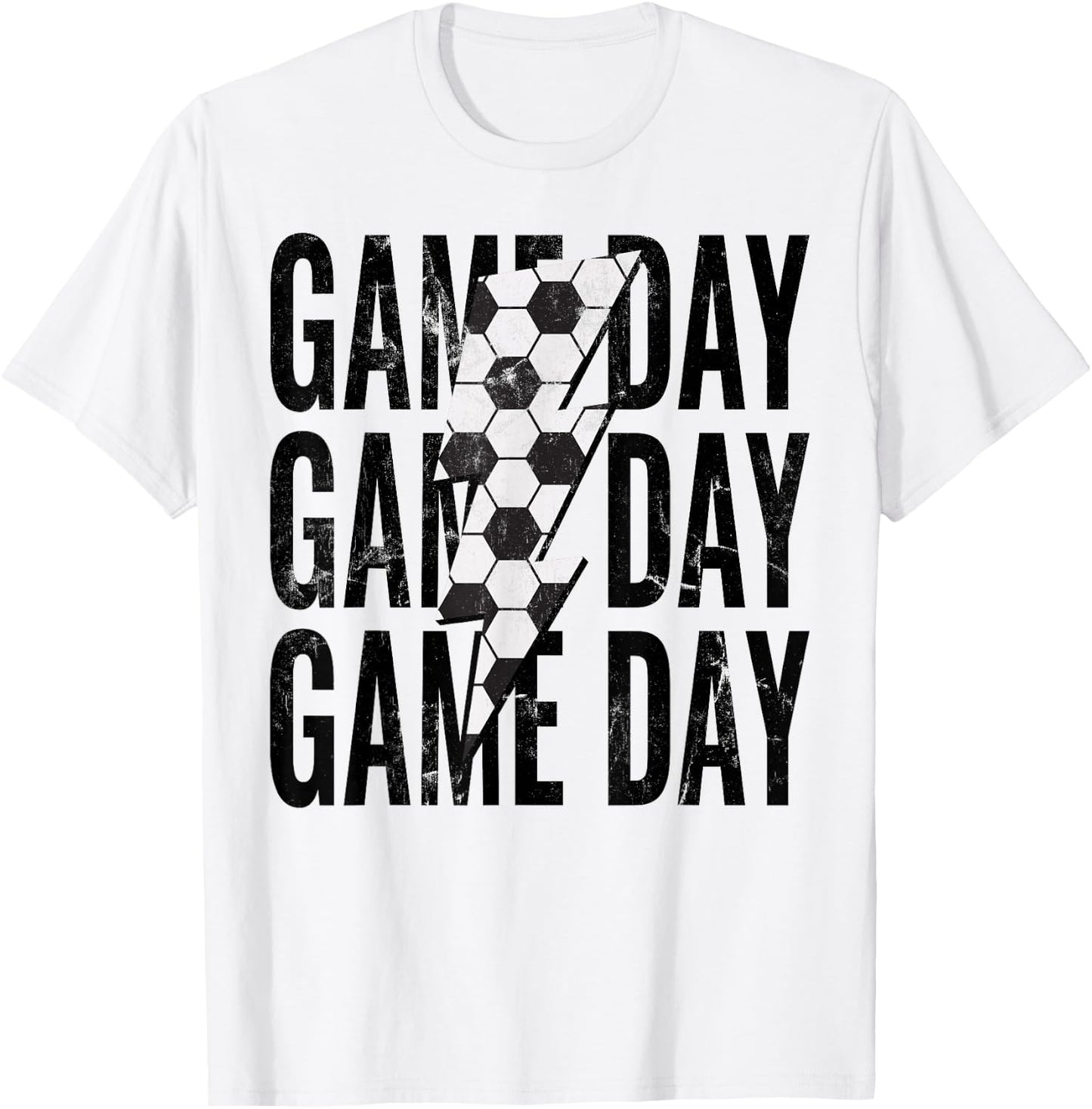 Soccer Mom Leopard Game Day Mother's Day T-Shirt - T-Shirt | White