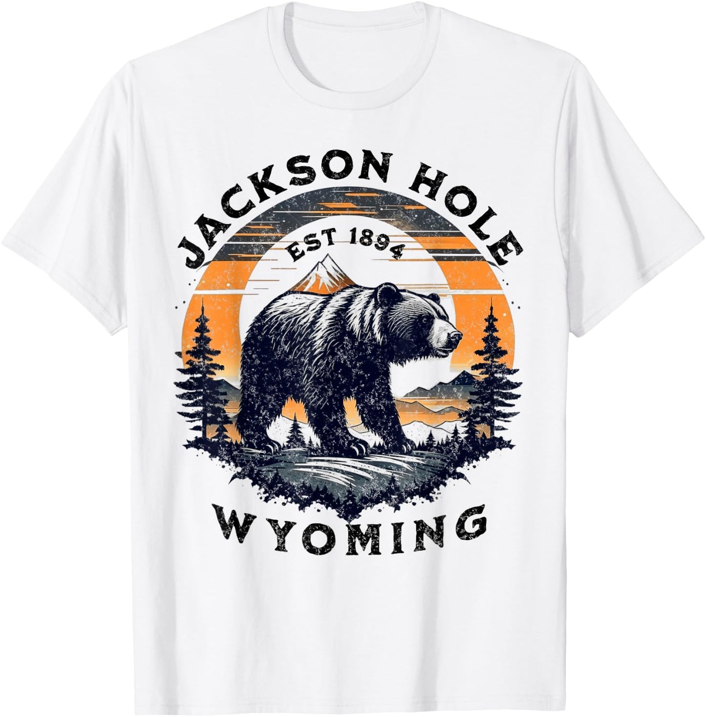 Jackson Hole T-Shirt - T-Shirt | White