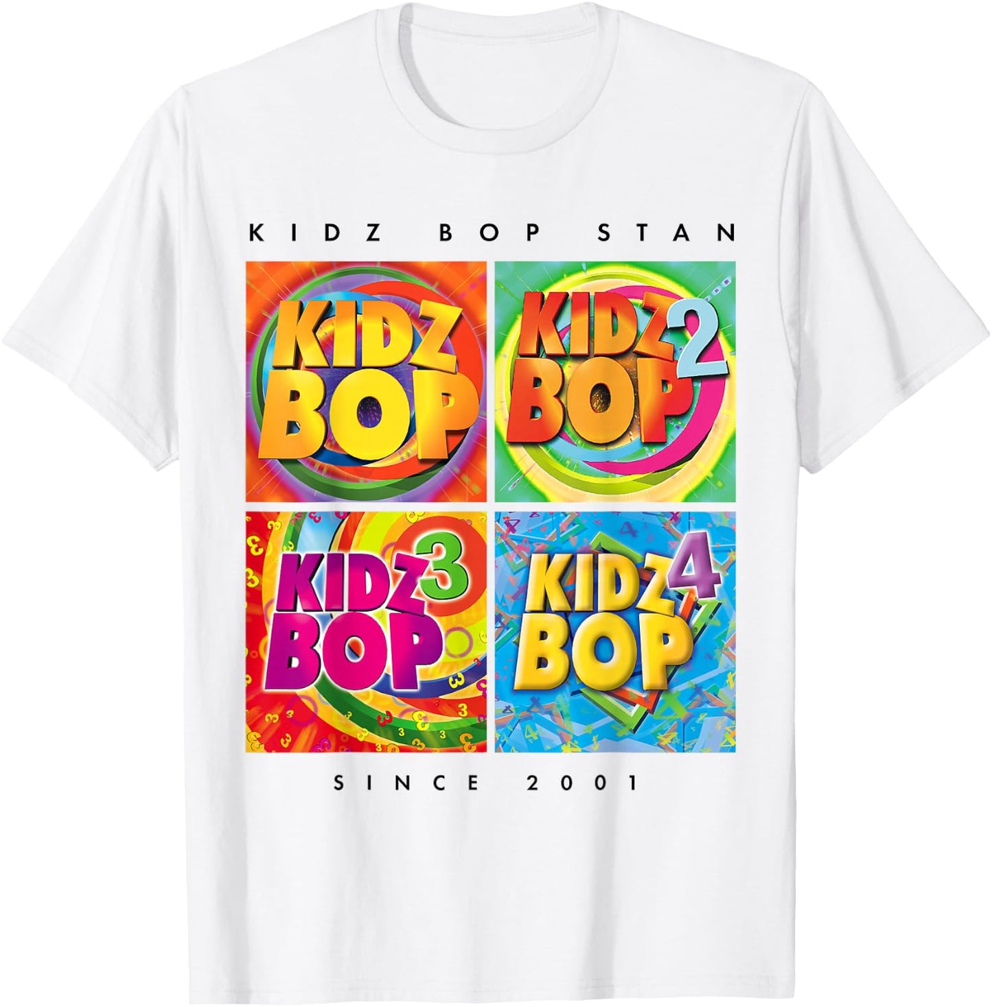 KIDZ BOP Stan T-Shirt - T-Shirt | White