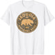 Retro Sequoia National Park Women Men Kids Vintage Hiking T-Shirt - T-Shirt | White