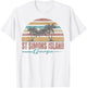 Beach Coastal City Vacation Souvenir St Simons Island T-Shirt - T-Shirt | White
