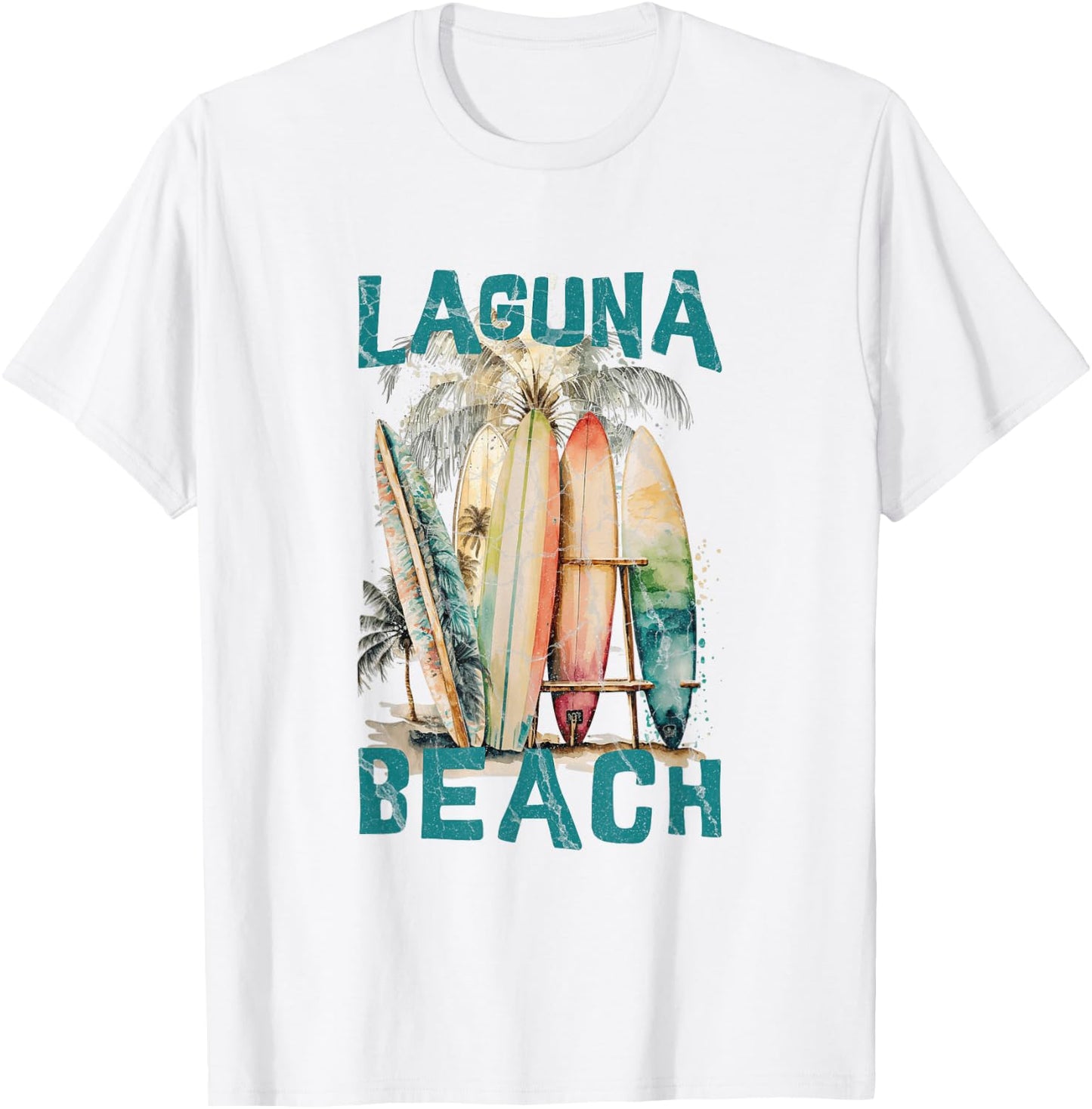 Laguna Beach T-Shirt - T-Shirt | White