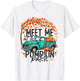 Meet Me at The Pumpkin Patch Fall Autumn Thanksgiving Gift T-Shirt - T-Shirt | White