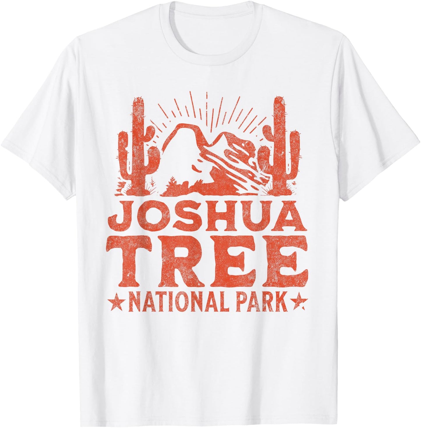 Joshua Tree National Park T-Shirt - T-Shirt | White