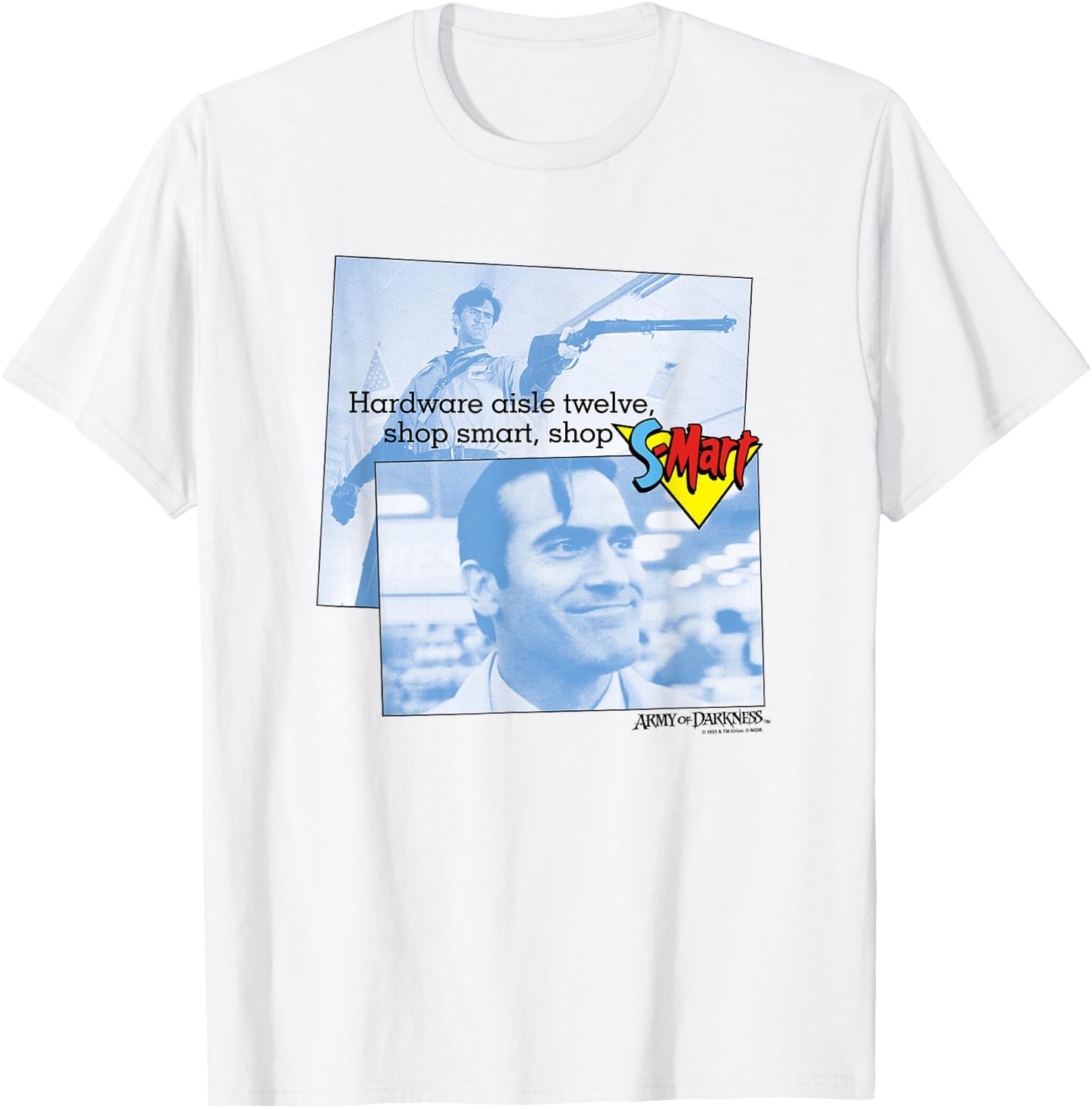 Army of Darkness Shop S Mart T-Shirt - T-Shirt | White