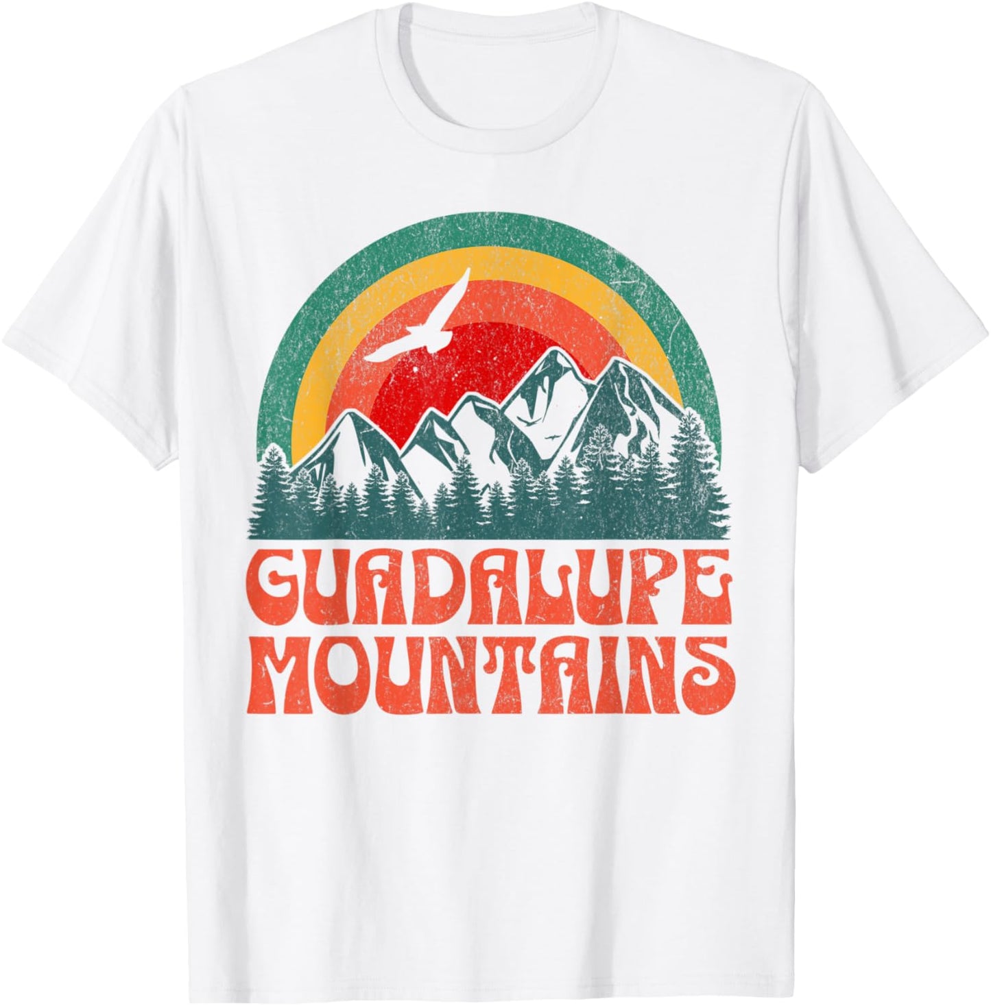 Guadalupe Mountains National Park T-Shirt - T-Shirt | White
