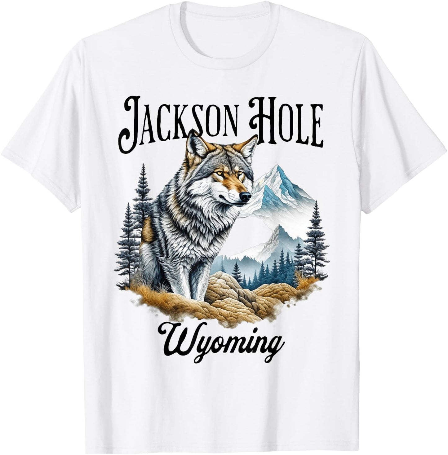 Jackson Hole T-Shirt - T-Shirt | White