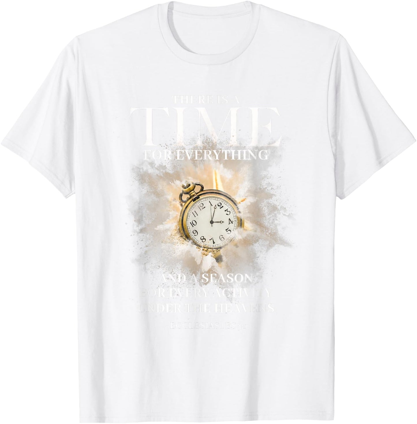 Ecclesiastes 3 4 Bible Jesus Christian Women Men T-Shirt - T-Shirt | White