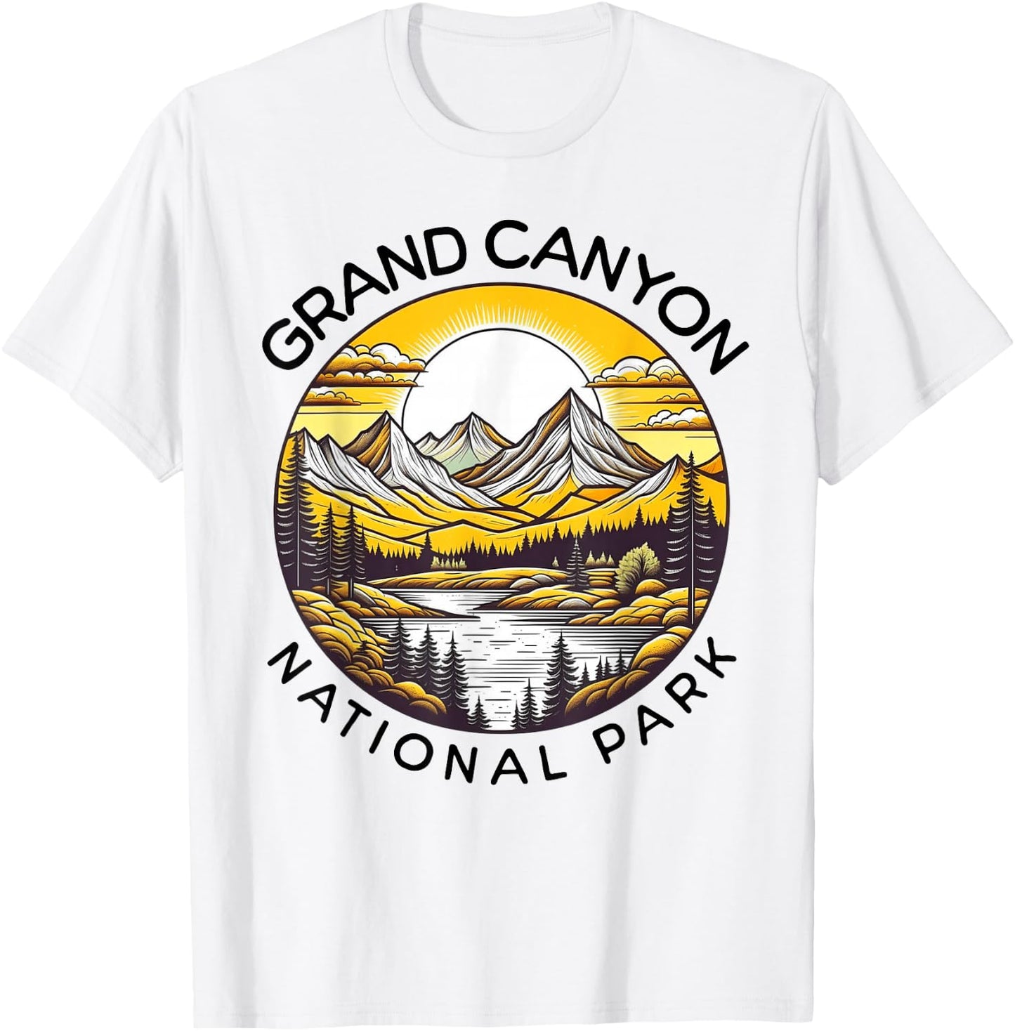 Grand Canyon National Park T-Shirt - T-Shirt | White