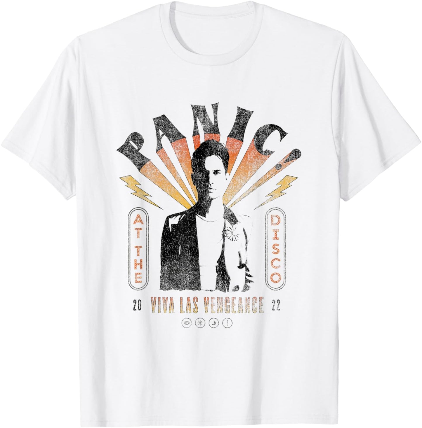 Panic! At The Disco - Viva Las Vengeance Portrait T-Shirt - T-Shirt | White