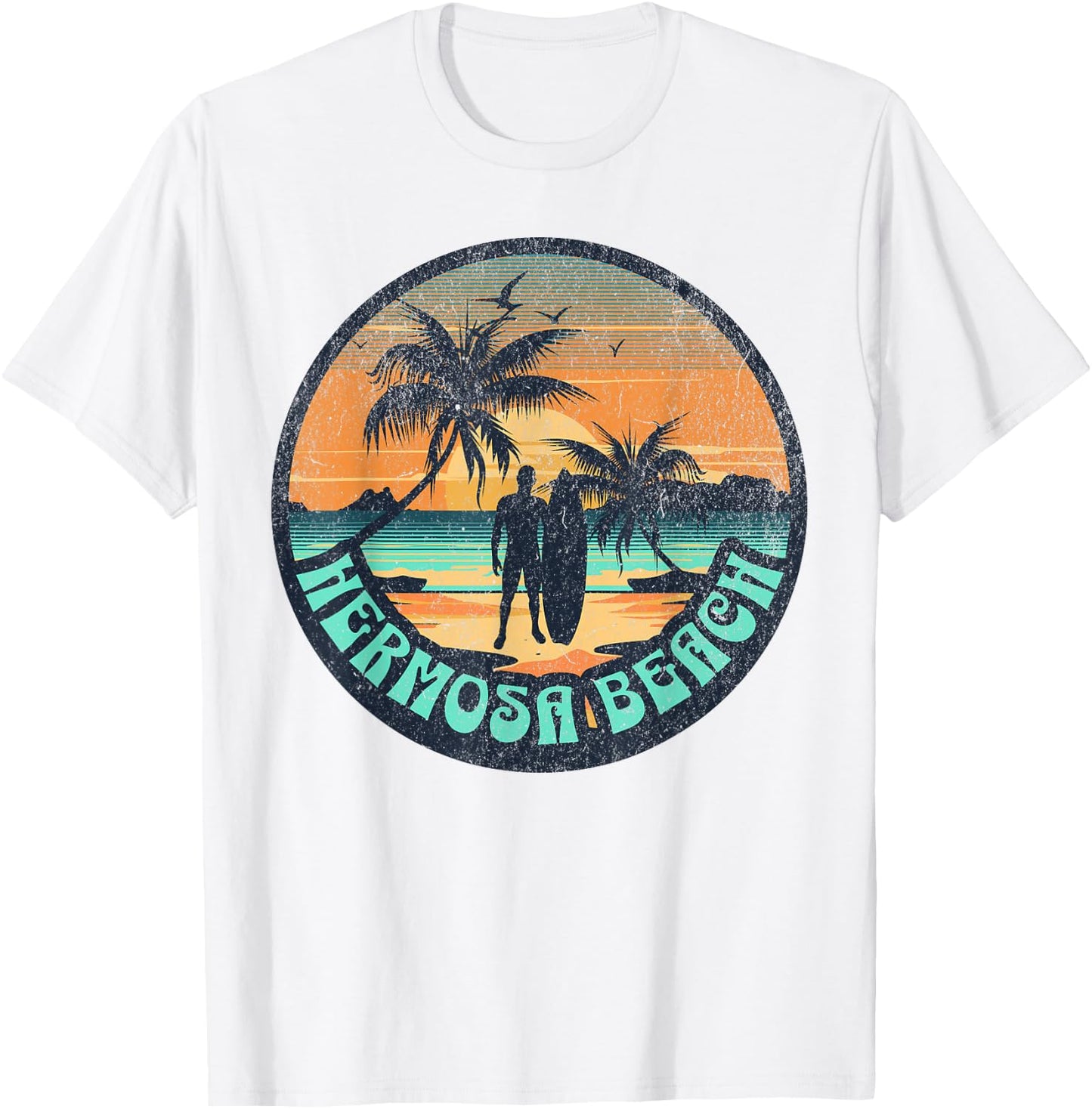 Hermosa Beach Women Kids T-Shirt - T-Shirt | White
