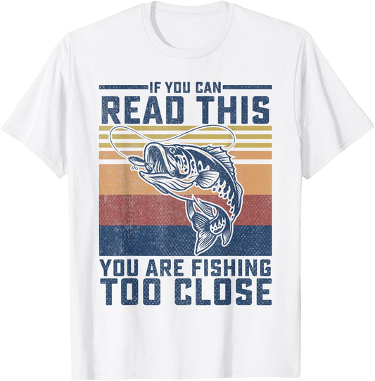 Funny Fishing Bass Fish Fisherman Gifts for Boys Kids Men T-Shirt - T-Shirt | White