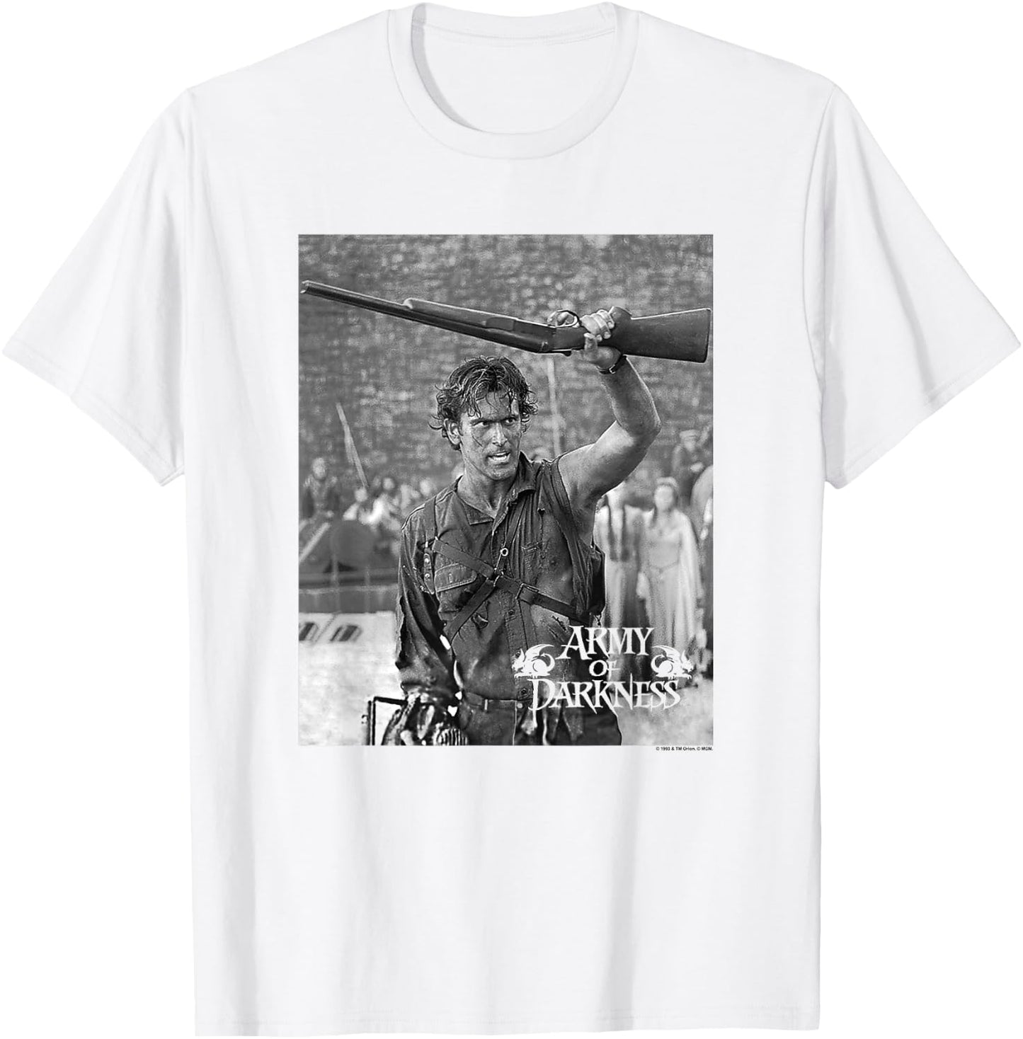 Army of Darkness Boom T-Shirt - T-Shirt | White