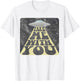 Take Me With You Funny UFO Alien Abduction T-Shirt - T-Shirt | White