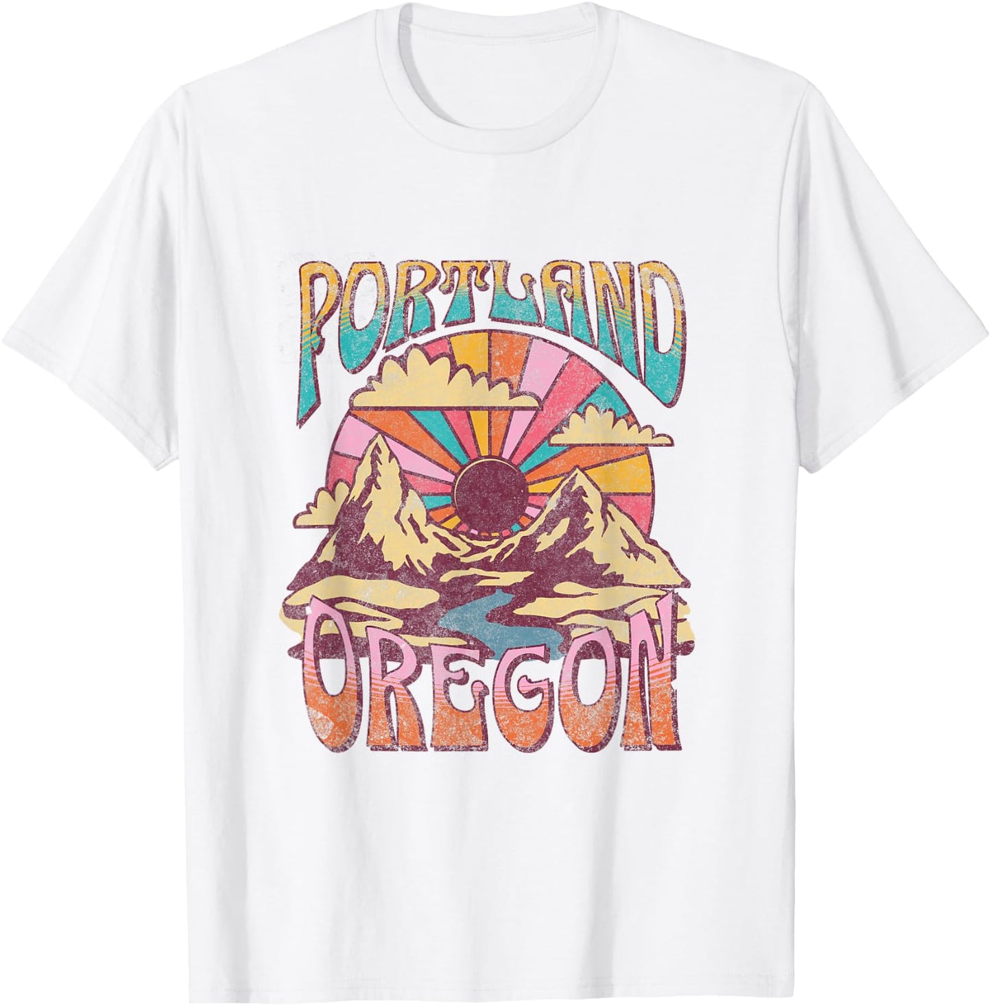 Portland Oregon T-Shirt - T-Shirt | White