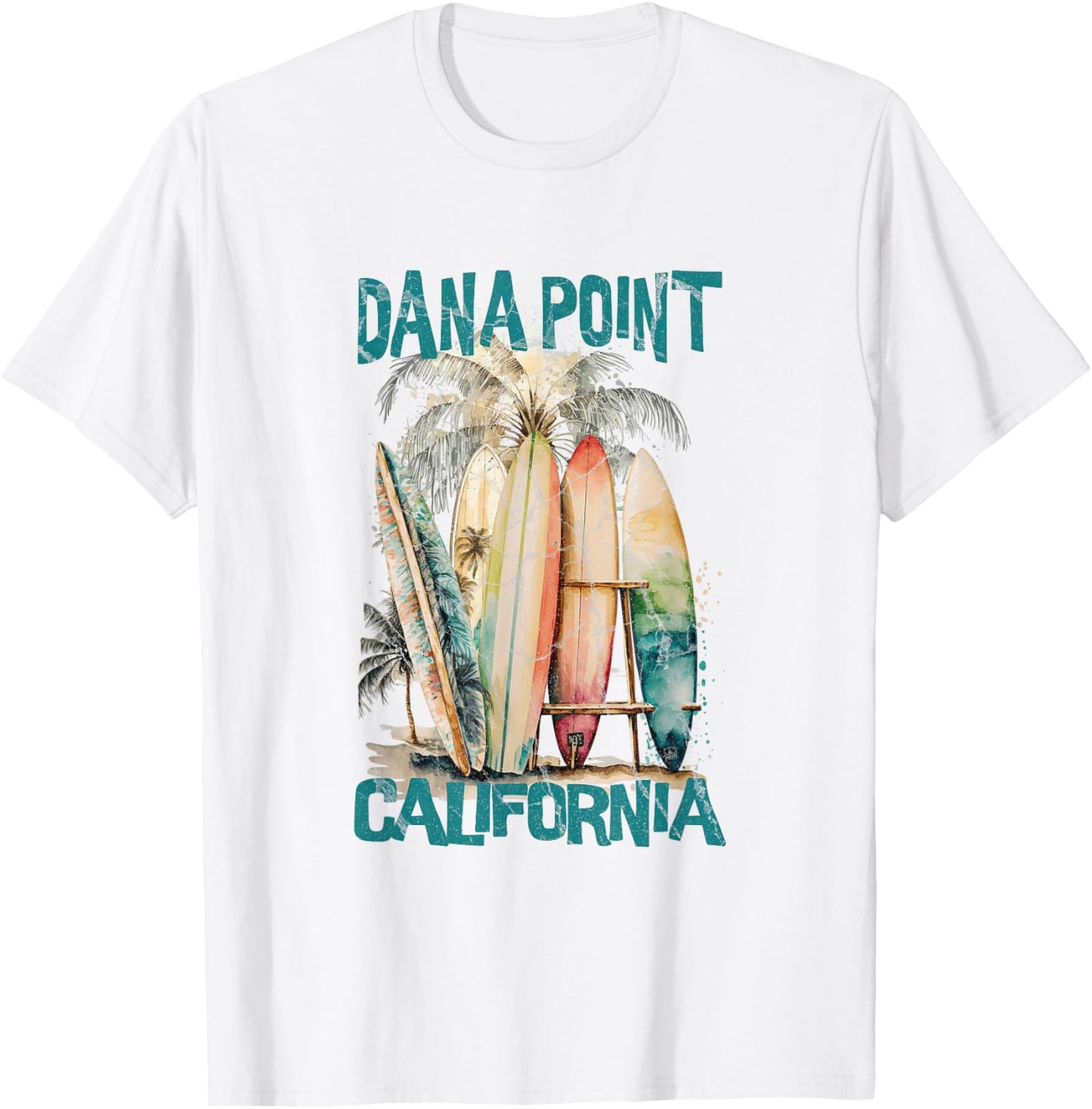 Dana Point California T-Shirt - T-Shirt | White
