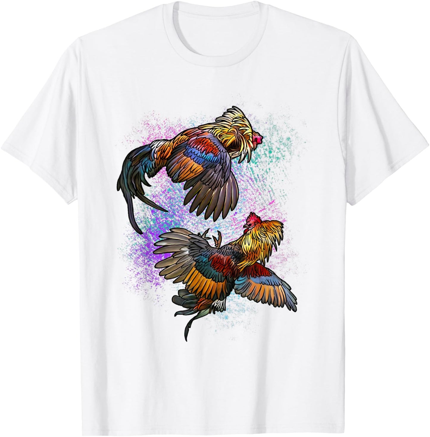 Peleas De Gallos Cockfighter Game Fowl Cockfighting Rooster T-Shirt - T-Shirt | White