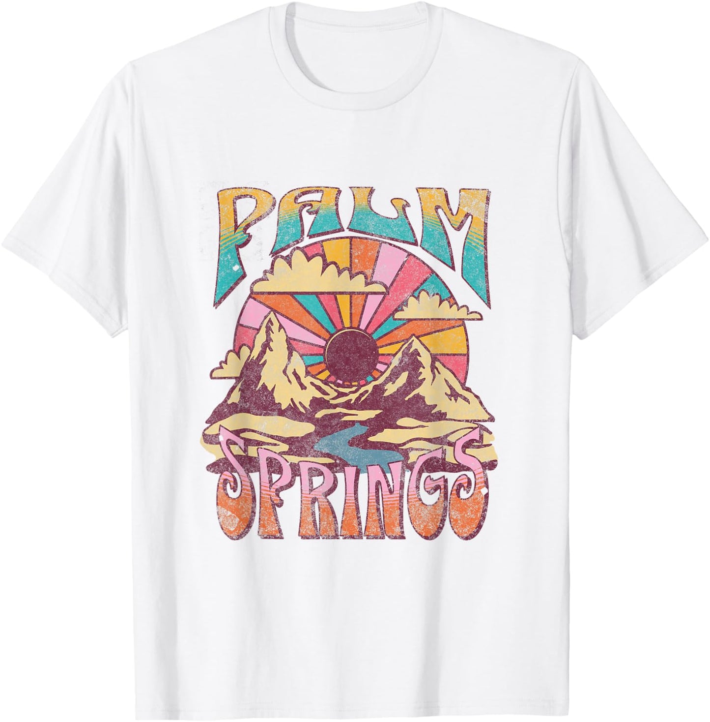 Palm Springs T-Shirt - T-Shirt | White