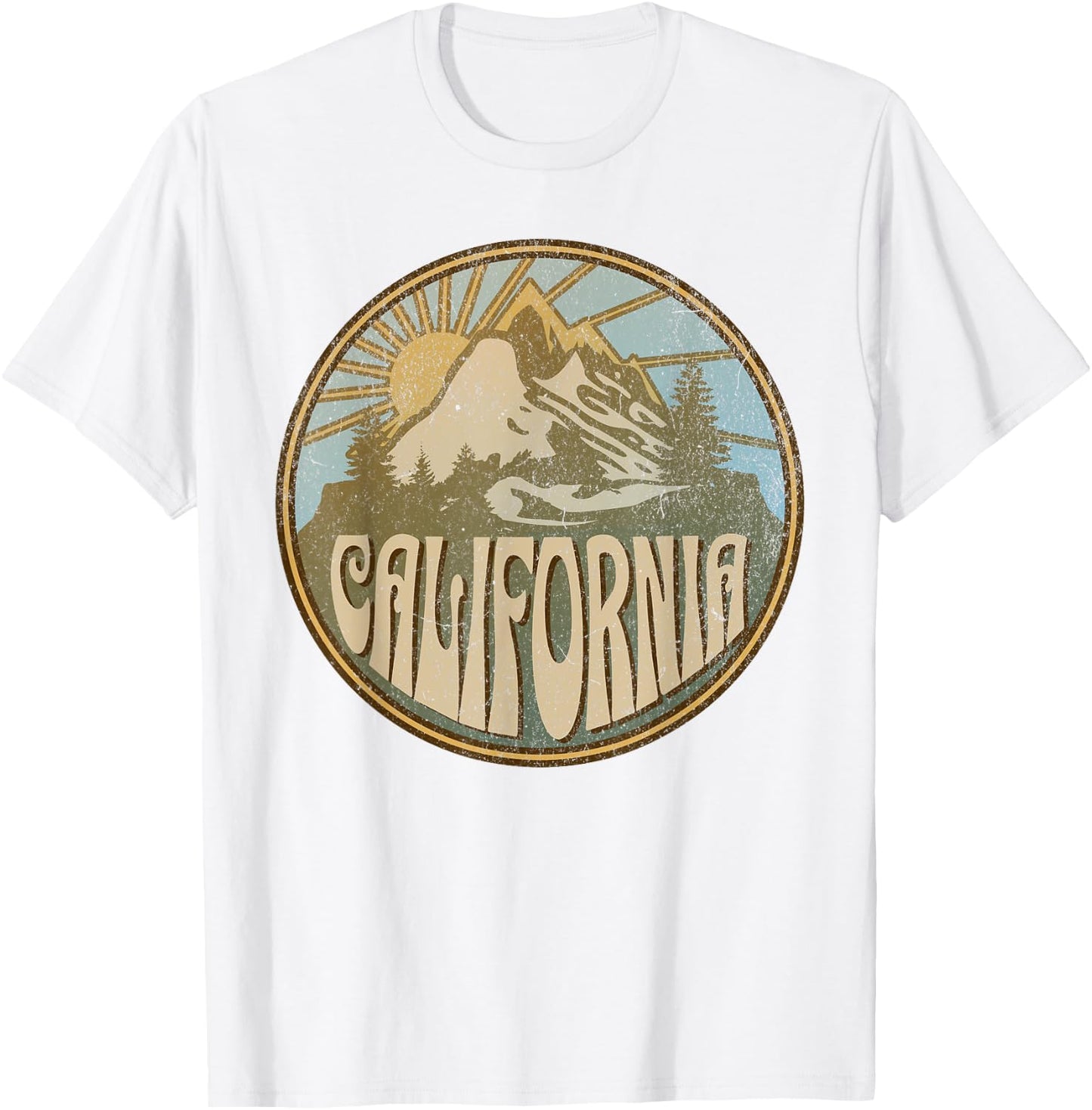 California T-Shirt - T-Shirt | White