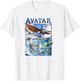 Avatar: The Way of Water Air And Sea Flight Panels T-Shirt - T-Shirt | White