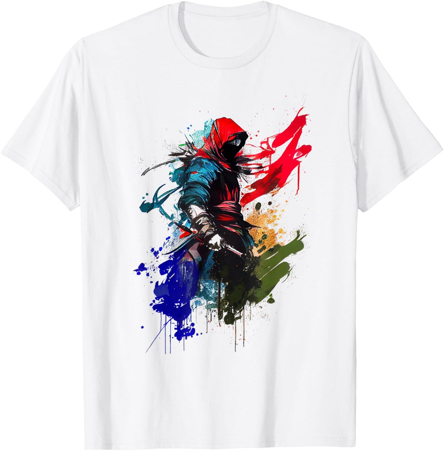 Samurai Ronin T-Shirt - T-Shirt | White
