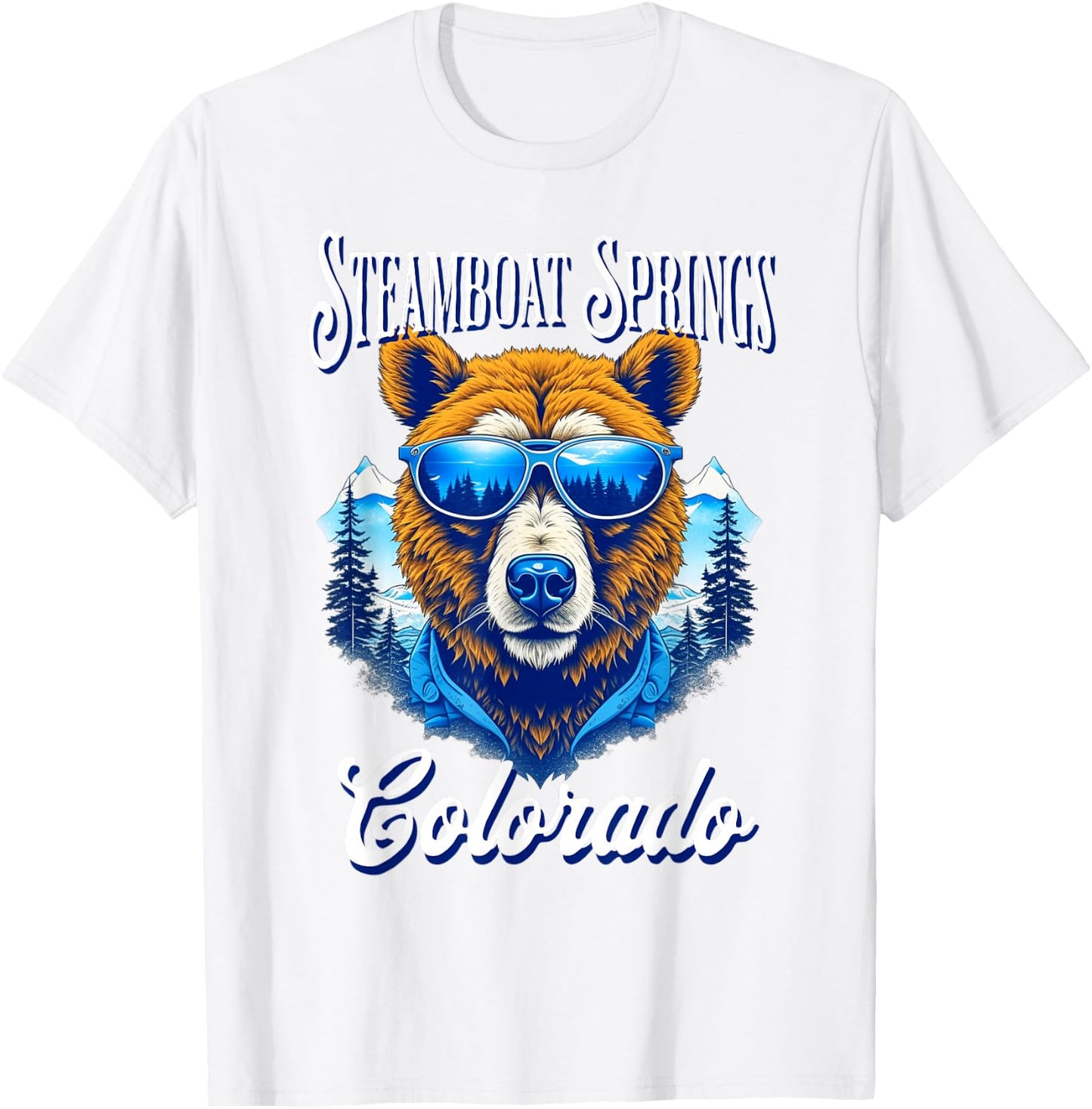 Steamboat Springs T-Shirt - T-Shirt | White
