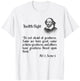 Shakespeare Quote Be Not Afraid of Greatness - Twelfth Night T-Shirt - T-Shirt | White