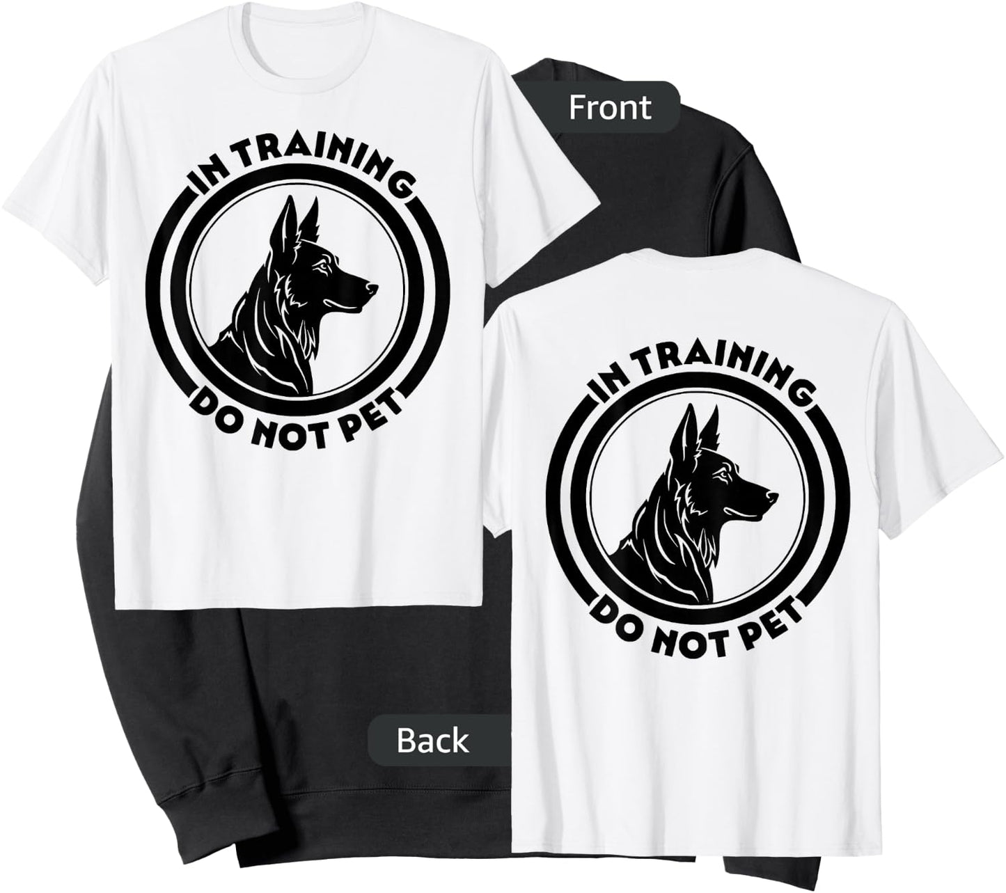 In Training, Do Not Pet Sweatshirt - Sweatshirt | Black