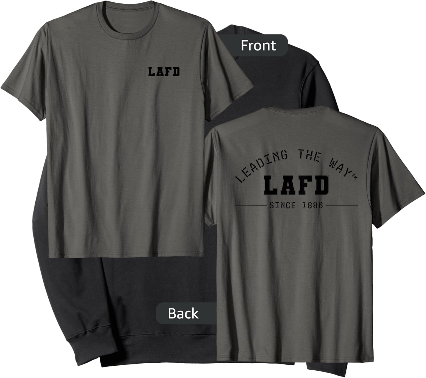 Official LAFD Los Angeles Fire Department Sweatshirt - Sweatshirt | Black