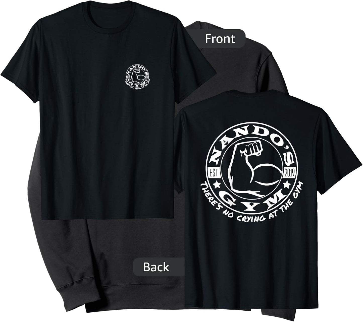 Nando's Gym - Ng003a Sweatshirt - Sweatshirt | Black
