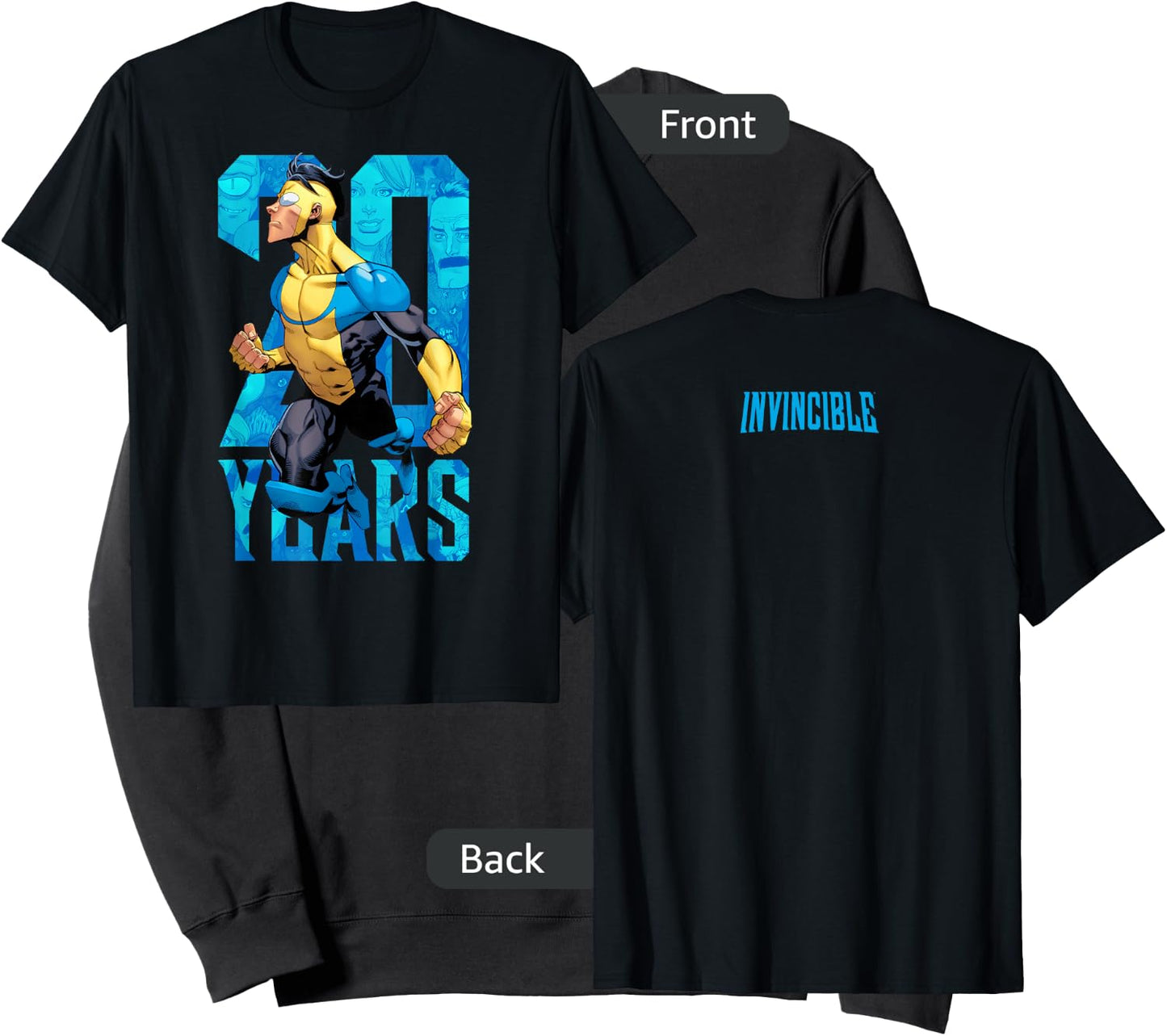 Invincible 20 Years - Invincible Sweatshirt - Sweatshirt | Black