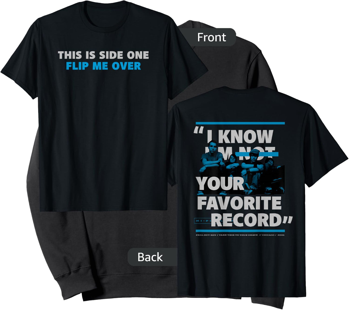 Fall Out Boy - Your Favorite Record Sweatshirt - Sweatshirt | Black