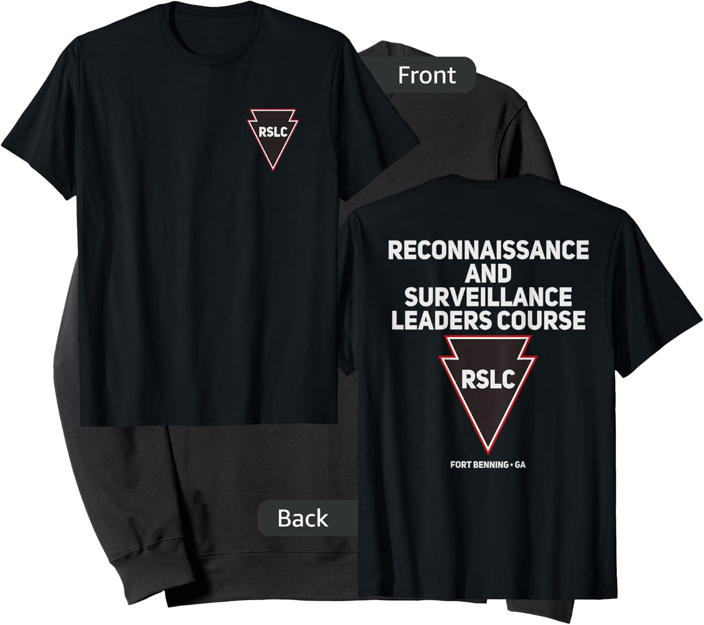RSLC Recondo Army Recon Range Surveillance Ranger Sweatshirt - Sweatshirt | Black