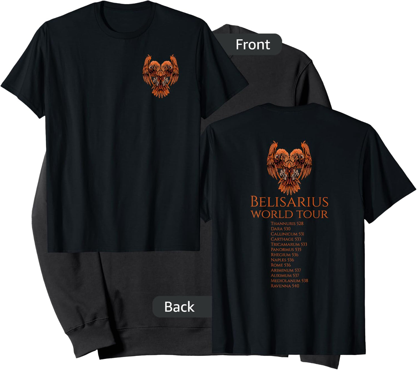 Byzantine History - Belisarius World Tour - Eastern Rome Sweatshirt - Sweatshirt | Black