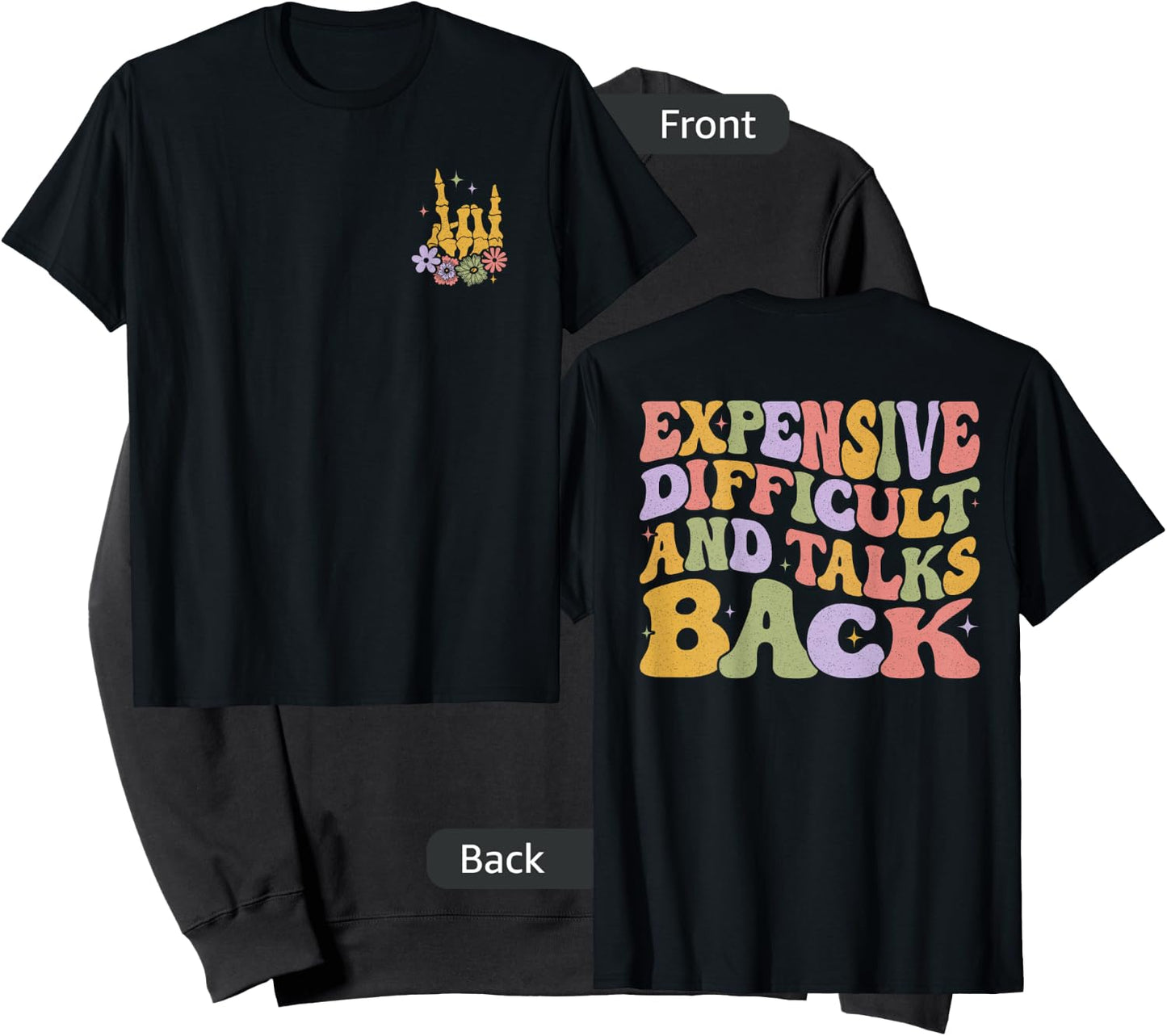 Expensive Difficult And Talks Back Sweatshirt - Sweatshirt | Black