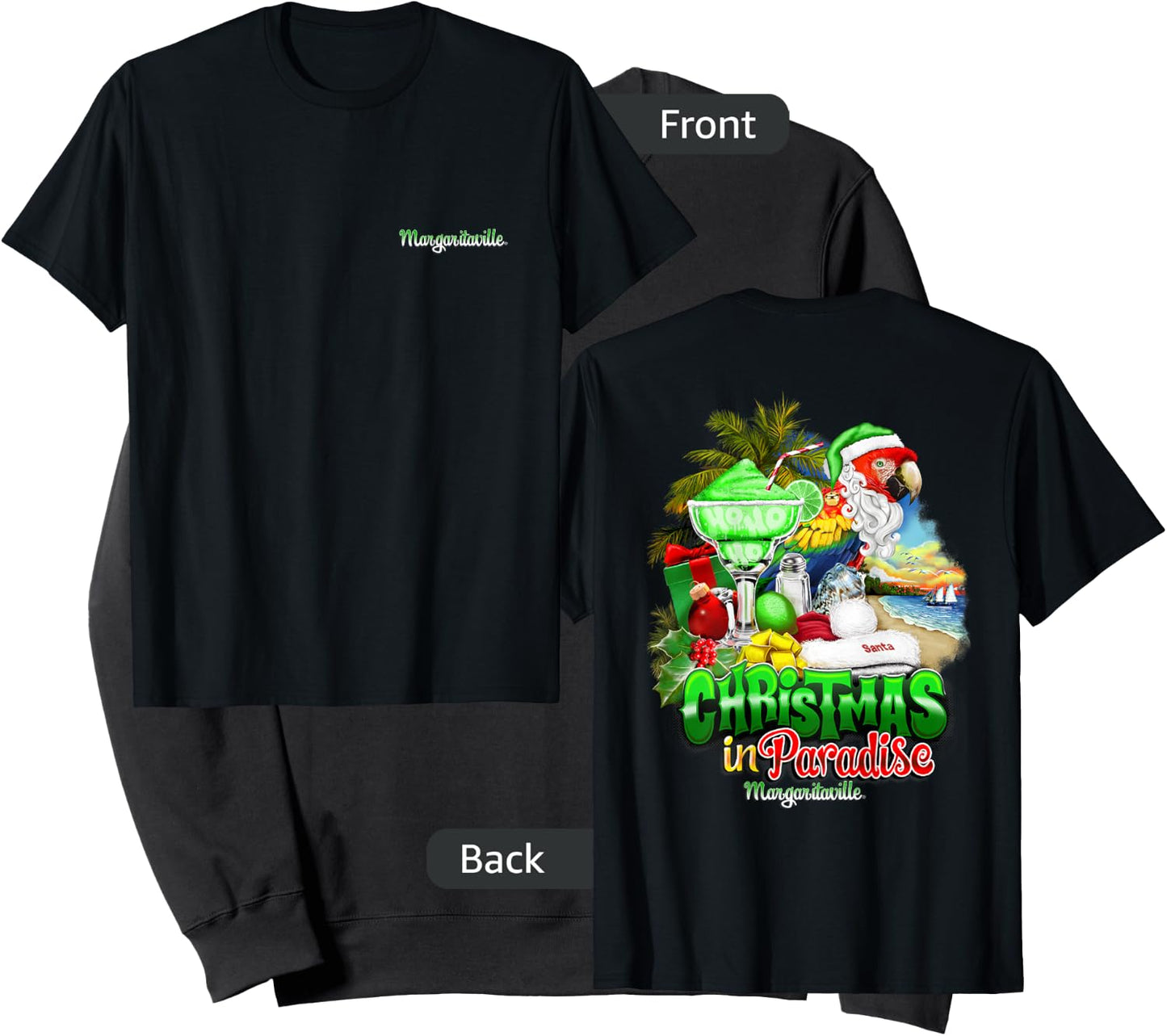Christmas in Paradise Sweatshirt - Sweatshirt | Black