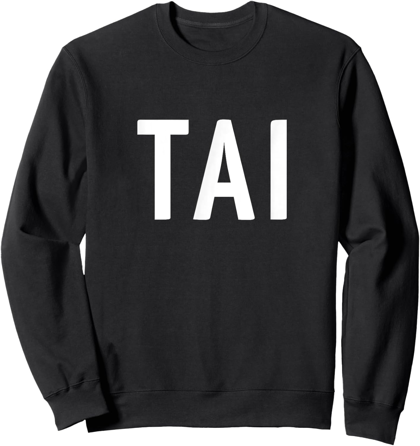 TAI - Taiwan Two Part Combo Design - Taiwanese Flag Part 1 Sweatshirt - Sweatshirt | Black