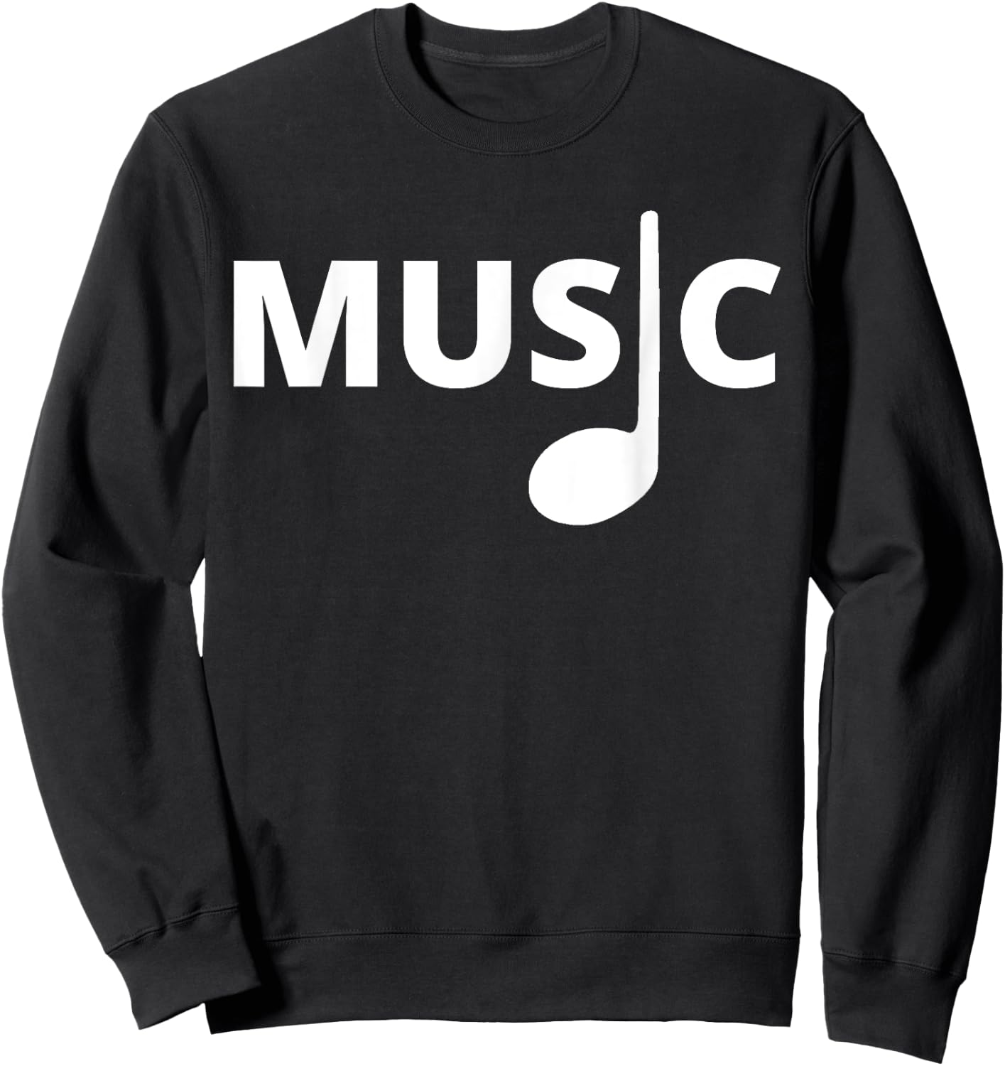 Music Sweatshirt - Sweatshirt | Black
