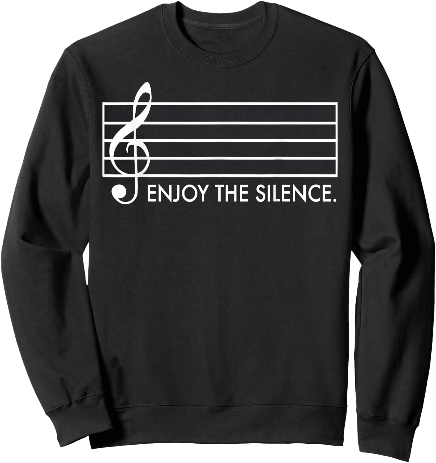 Enjoy the Silence Sweatshirt - Sweatshirt | Black