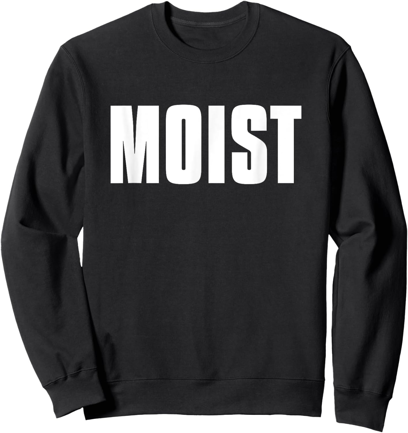 Moist Sweatshirt - Sweatshirt | Black