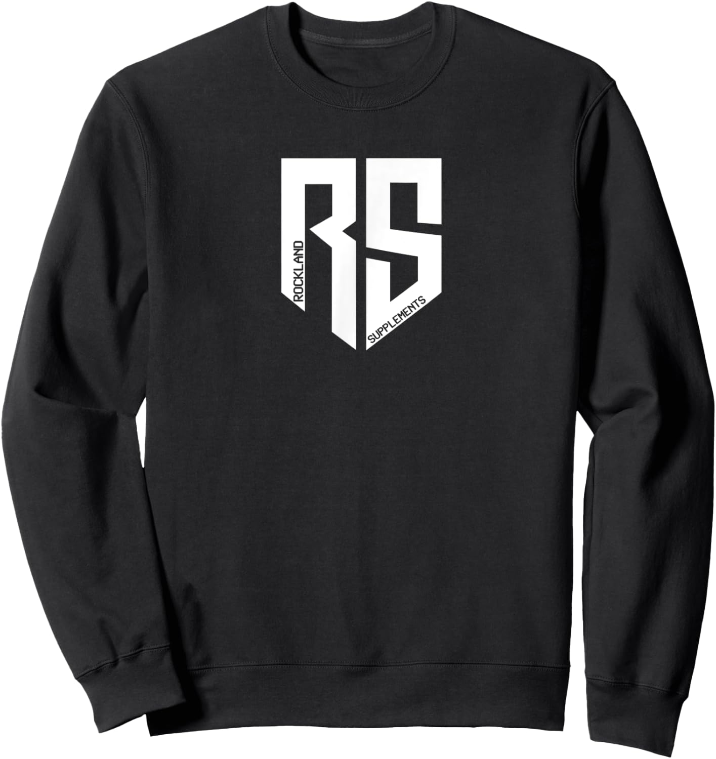 ROCKLAND SUPPLEMENTS - Gym Fitness Workout Official F671 Sweatshirt - Sweatshirt | Black