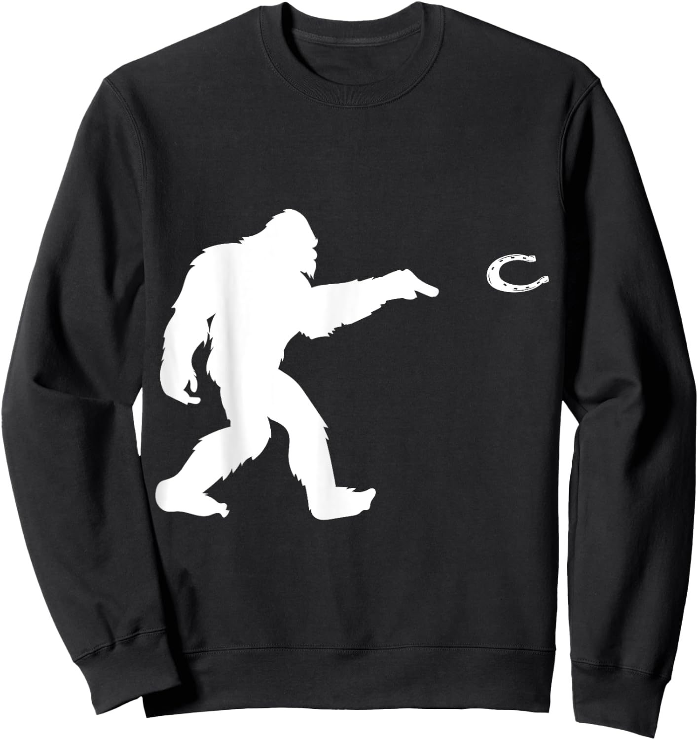 Horseshoe Pitching Sweatshirt - Sweatshirt | Black