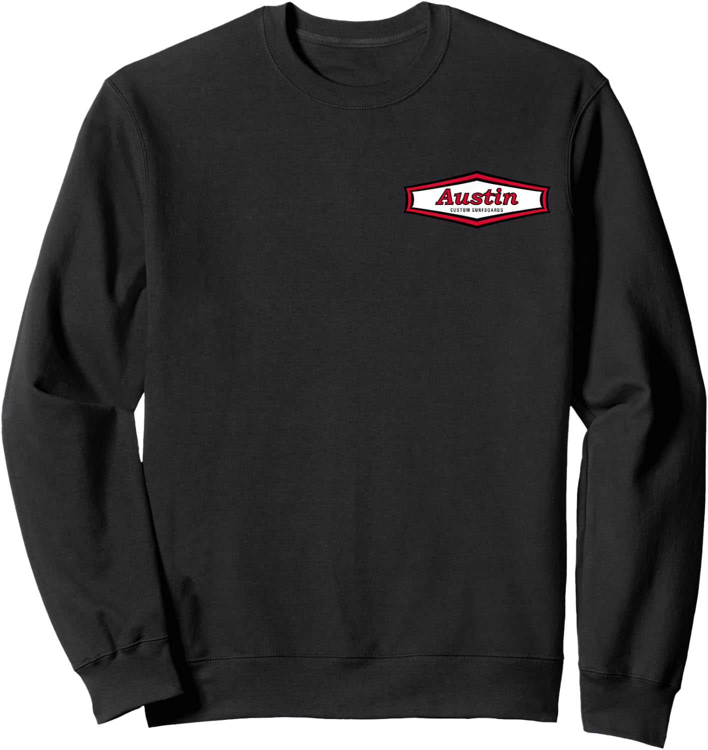Austin Surfboards Coffin Logo Sweatshirt - Sweatshirt | Black
