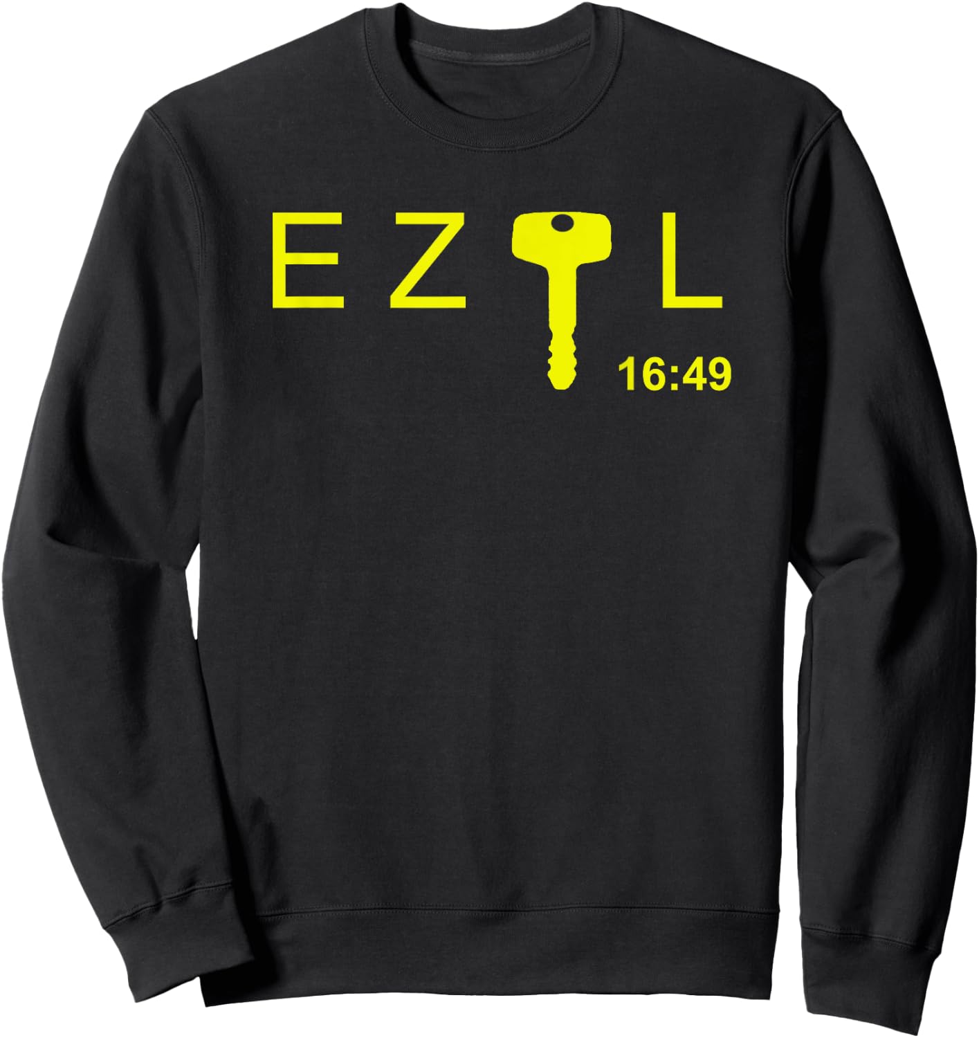 EZ(key)L, EZEKIEL 16:49 Sweatshirt - Sweatshirt | Black