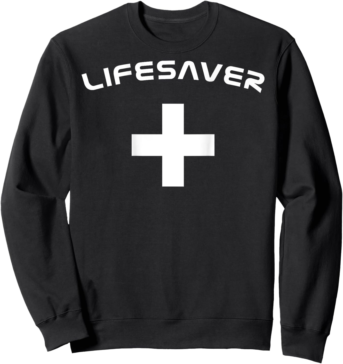 Livesaver On The back summer swimming Rescue Women Kids Sweatshirt - Sweatshirt | Black