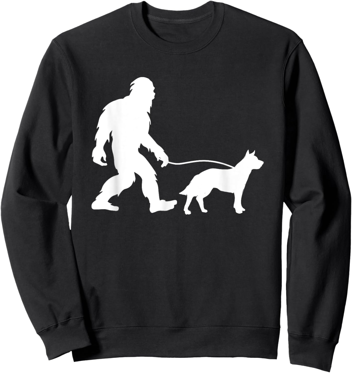 Blue Heeler Red Heeler Big Foot Australian Cattle Dog Men Women Sweatshirt - Sweatshirt | Black