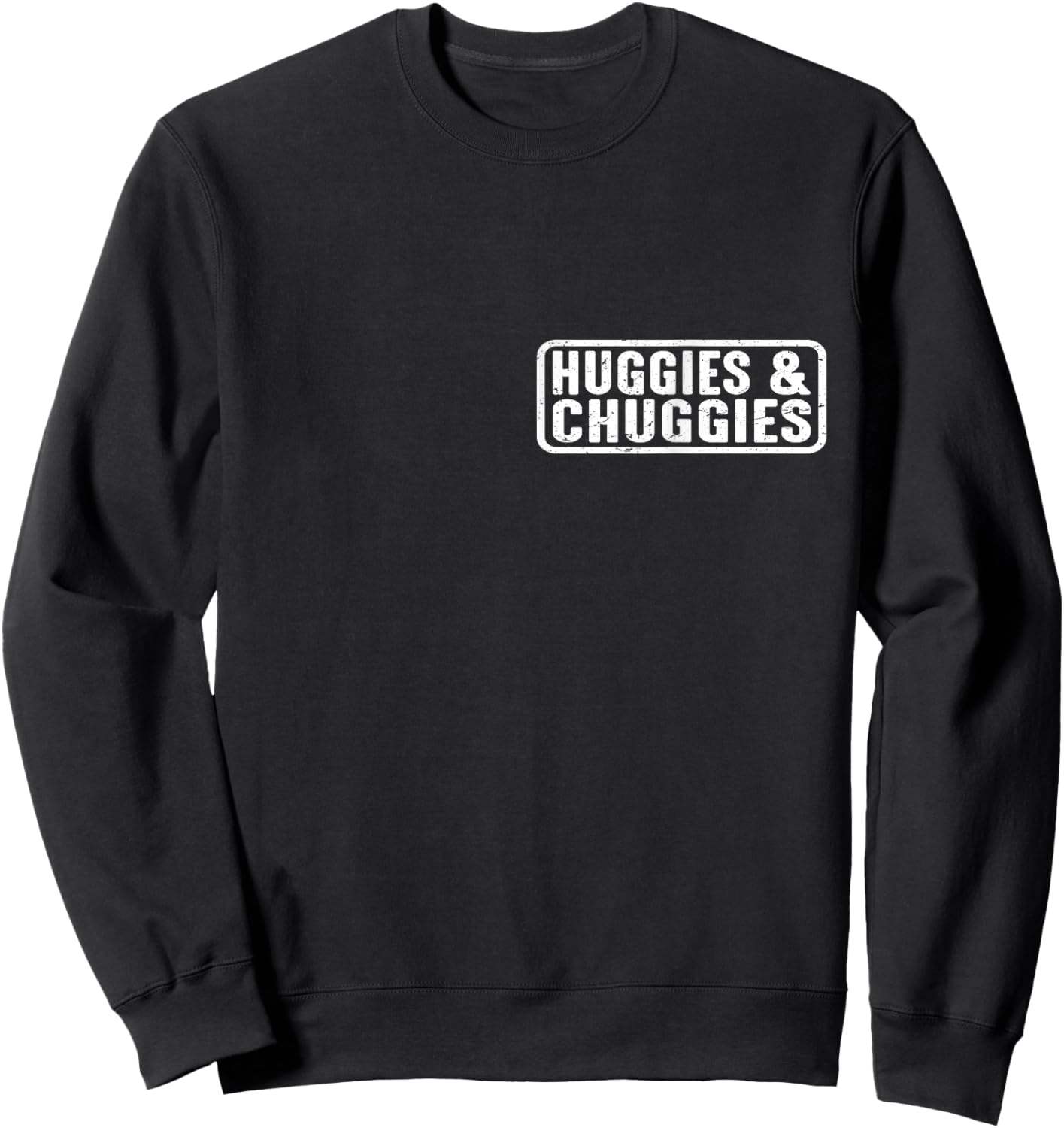 Huggies and Chuggies Sweatshirt - Sweatshirt | Black